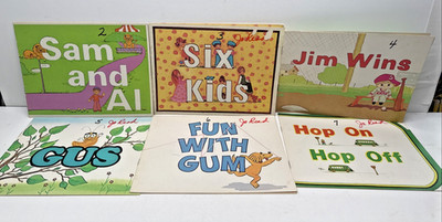 Modern Curriculum Press Primary Readers 1984 Short Vowels 2-9 Janis Asad Raabe