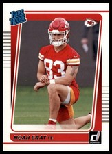 2021 Donruss Noah Gray RC #309 [Base] Kansas City Chiefs