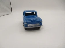 VINTAGE DINKY TOYS #154-G  HILLMAN MINX SEDAN BLUE CODE 3 RESTORED VERY NICELY