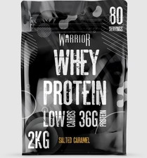 Warrior Whey Salted Caramel - 2kg 25.55 per kilo