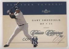 2004 Fleer Classic Clippings Gary Sheffield #21 02v3
