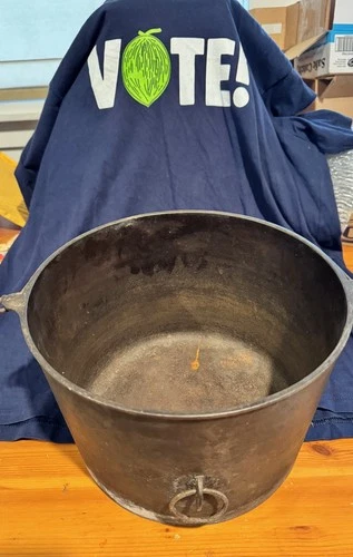 Rare Griswold Bailed Kettle 811S Flat Bottom Ring Style Just Needs Clean/season