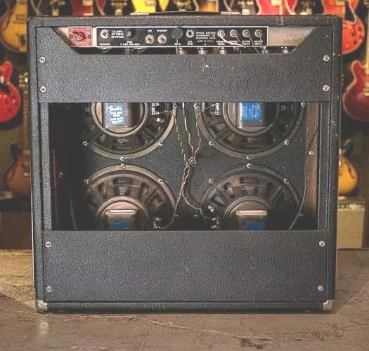 vintage 1965 fender super reverb amp - Image 3 of 4