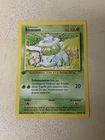 Pokemon Base Set Wotc German Bisasam (Bulbasaur) 1st Edition