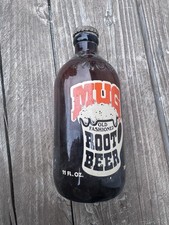 vintage 11oz Mug Root Beer soda Bottle