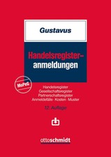 Handelsregisteranmeldungen | Eckhart Gustavus...