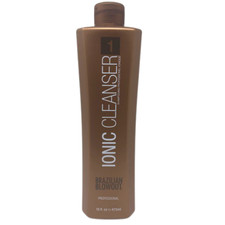 Brazilian Blowout Ionic Cleanser Clarifying Shampoo Step 1 - 16 Oz - NEW PACKAGE