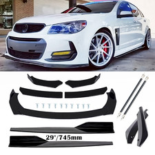 For Chevy Sonic Rs 12-20 Front Bumper Lip Spoiler Body Kits Side Skirt Gloss For Chevy Sonic Rs 12-20 Front Bumper Lip Spoiler Body Kits Side Skirt Gloss