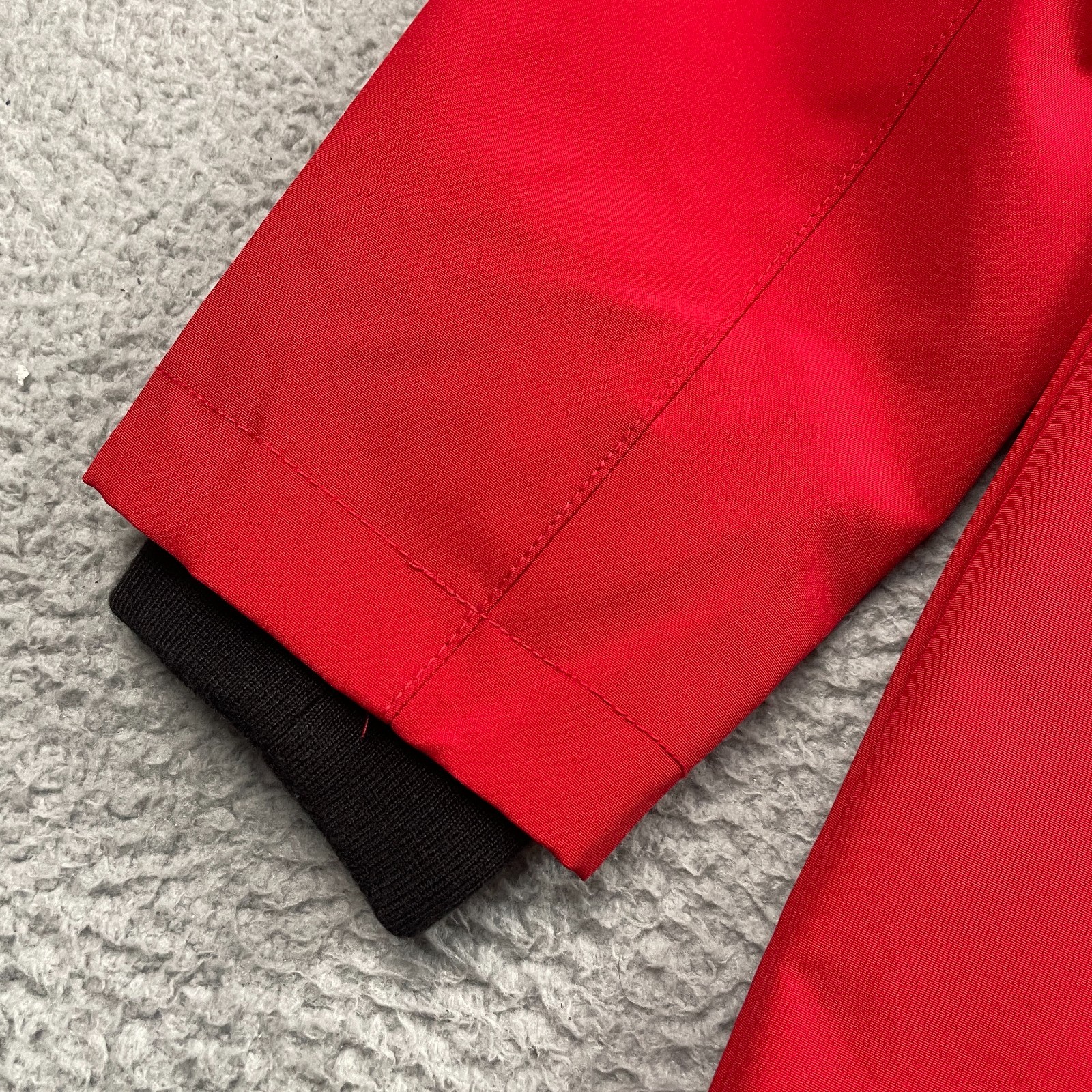 Pendleton Rain Jacket Womens Small Red Hooded Ful… - image 5