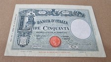 FIFTY 50 LIRE BARBETTI GRANDE L DECREE 11/08/1943 ITALY