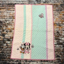 Disney's Minnie Mouse  Daisy Duck Babies Best Friends Quilt - 28x39 inch
