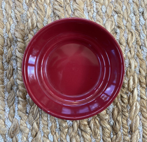 Scentsy Full Size Replacement Dish Wax Warmer Top Red Christmas Prancer Bowl Lid