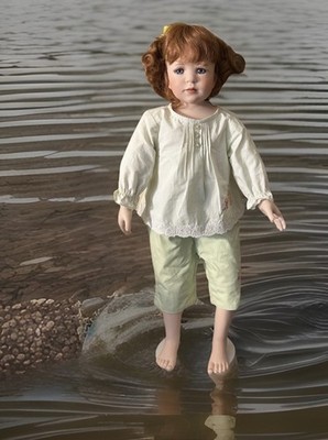 NYC 100 Porcelain Doll  Brooke  LE 1837/4000, 1998, 26 in ByJeanne Singer