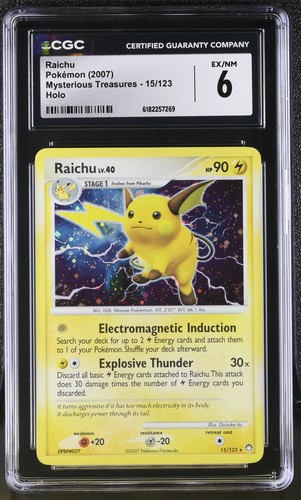 Raichu graded CGC 6 for sale on eBay