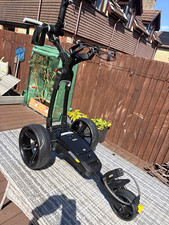 PowaKaddy CT6 Compact electric Motorised 3 Wheel Golf Trolley with accessories