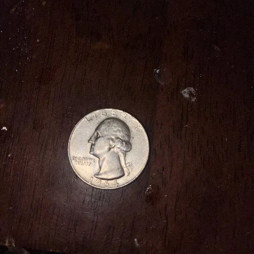 1964 D Silver Quarter Good