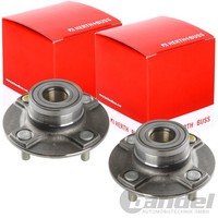 2X Herth+Buss RADLAGER-SATZ Hinten Links+Rechts Passend FüR Nissan Primera