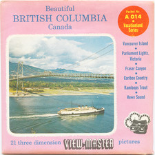 British Columbia - View-Master 3 Reel Packet - vintage - A014-S4