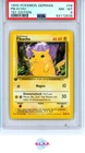PIKACHU 1ST EDITION POKEMON GERMAN 1999 58 PSA 8