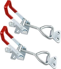 2 PCS Heavy Duty Toggle Clamp Latch 4003 Adjustable Latch Hardware, 1320Lbs Hold