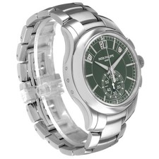 Patek Philippe Complications Annual Calendar Steel Mens Watch 5905 Box Papers 3