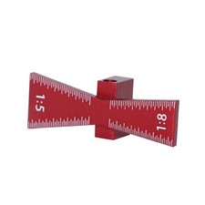 Dovetail Joint Aluminum Alloy Marking Template 1: 5 1: 8 Wooden Hinge  with7019