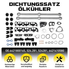 Ölkühler Dichtungssatz für MERCEDES W203 W204 W211 W639 OM642 Für 524281 DE Ölkühler Dichtungssatz für MERCEDES W203 W204 W211 W639 OM642 Für 524281 DE