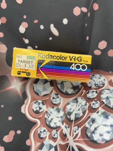 *VINTAGE* UNOPENED ROLL OF KODACOLOR VR-G 400 Expired 1989 H68