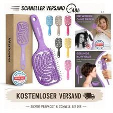 Walcora Haarbürste ohne Ziepen   Entwirrbür...