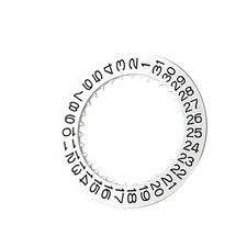 Watch Movement Date Wheel Dial Repalcement For NH35 NH36 NH37 7S26 7S36 SKX007