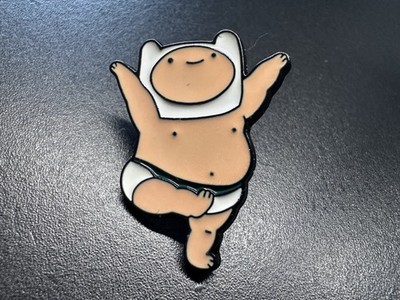 Finn der Mensch ''Buff Baby'' Emaille Pin Anstecker Adventure Time Metall Brosche 3cm