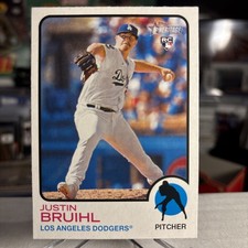 2022 Topps Heritage High Number Justin Bruihl Dodgers #518 ⭐️ MINT