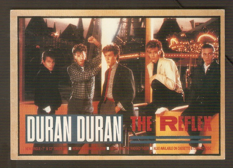 DURAN DURAN carte postale CHANSON/GROUPE: The Reflex /éd.Ebullitions CC515 - Photo 1/1