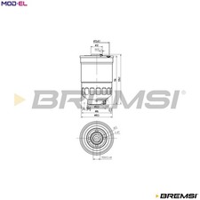 FUEL FILTER FE0797 FOR SUZUKI GRAND/VITARA MAZDA 323/III/Hatchback/P/C/IV 626