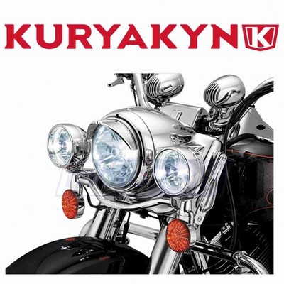 Kuryakyn Headlight Visor for 2008-2013 Yamaha XV1700AS Road Star S - qp