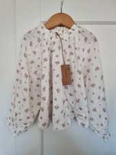 Newbie floral long sleeved top/blouse. Age 12-18 months. New with tags!