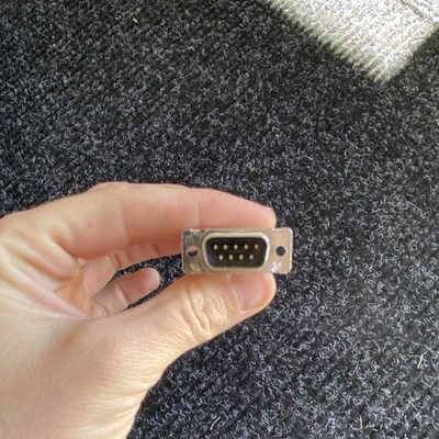 Lot of 46 DB9 Male Solder Pin Connector Silver 