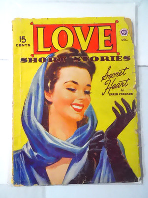 LOVE Short Stories Monthly Pulp Magazine Dec 1946