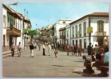 Postal Teror Gran Canaria Típica Escena Callejera Años 70