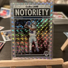 2025 Panini Mosaic - Notoriety CeeDee Lamb #8 Mosaic Prizm