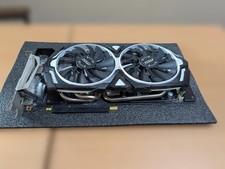 MSI GeForce GTX 1070 Ti ARMOR 8G, Dual Fan, HDMI, DisplayPort, Used