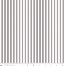 Cotton Stripes 1/4" Striped Patterns Gray Cotton Fabric Print by Yard D149.08