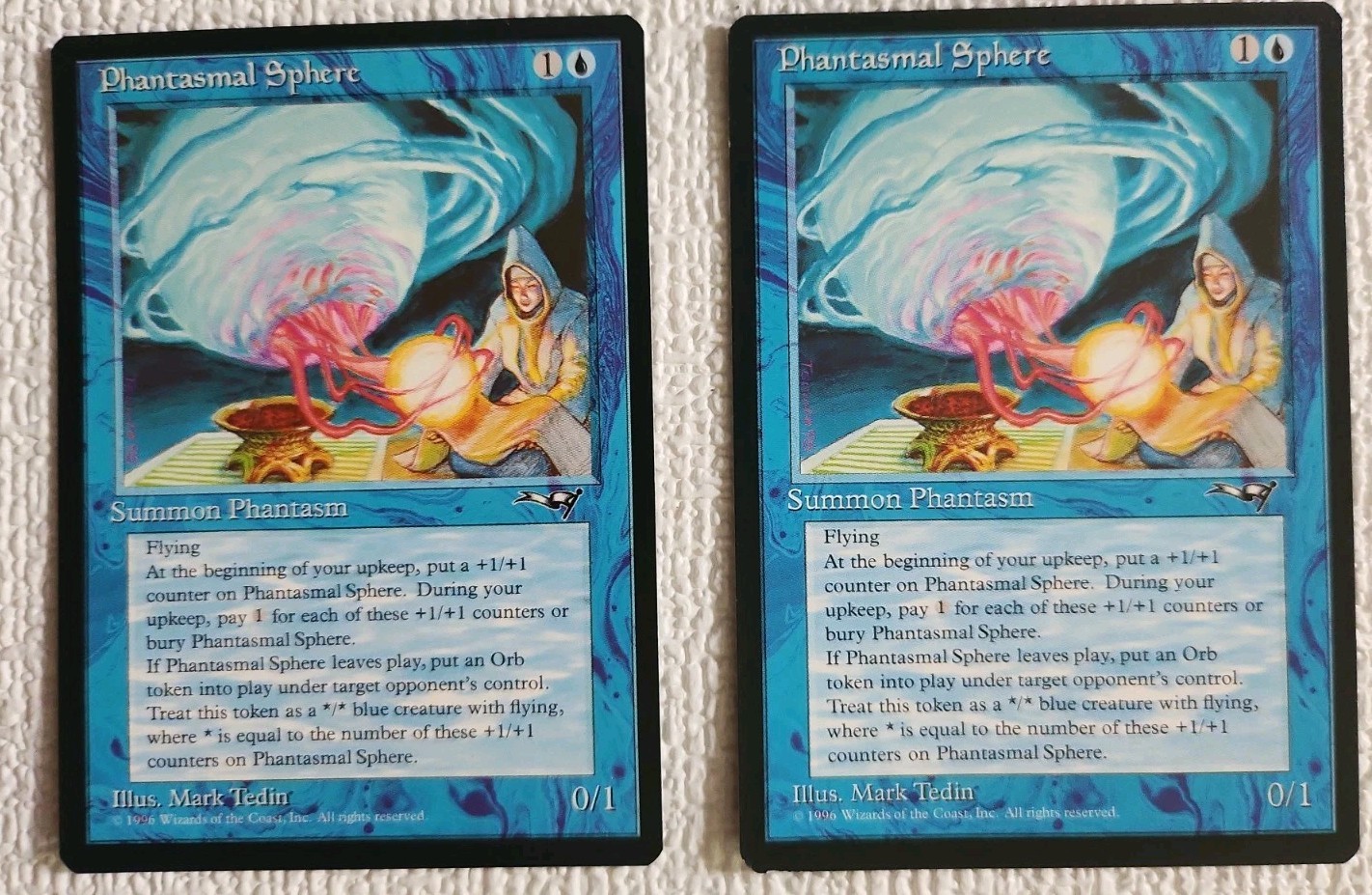2 Phantasmal Sphere Alliances Regular NM Near Mint MTG 