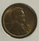 1927 (P) LINCOLN WHEAT CENT Red And Brown AU