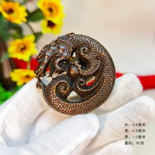 Antique Bronze Dragon Pendant Pendant Home Decoration Fine Gift Statue Ornaments