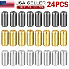 24PCS Smart Laces Buckle Shoe Laces Lock Metal No Tie Shoelaces Universal US