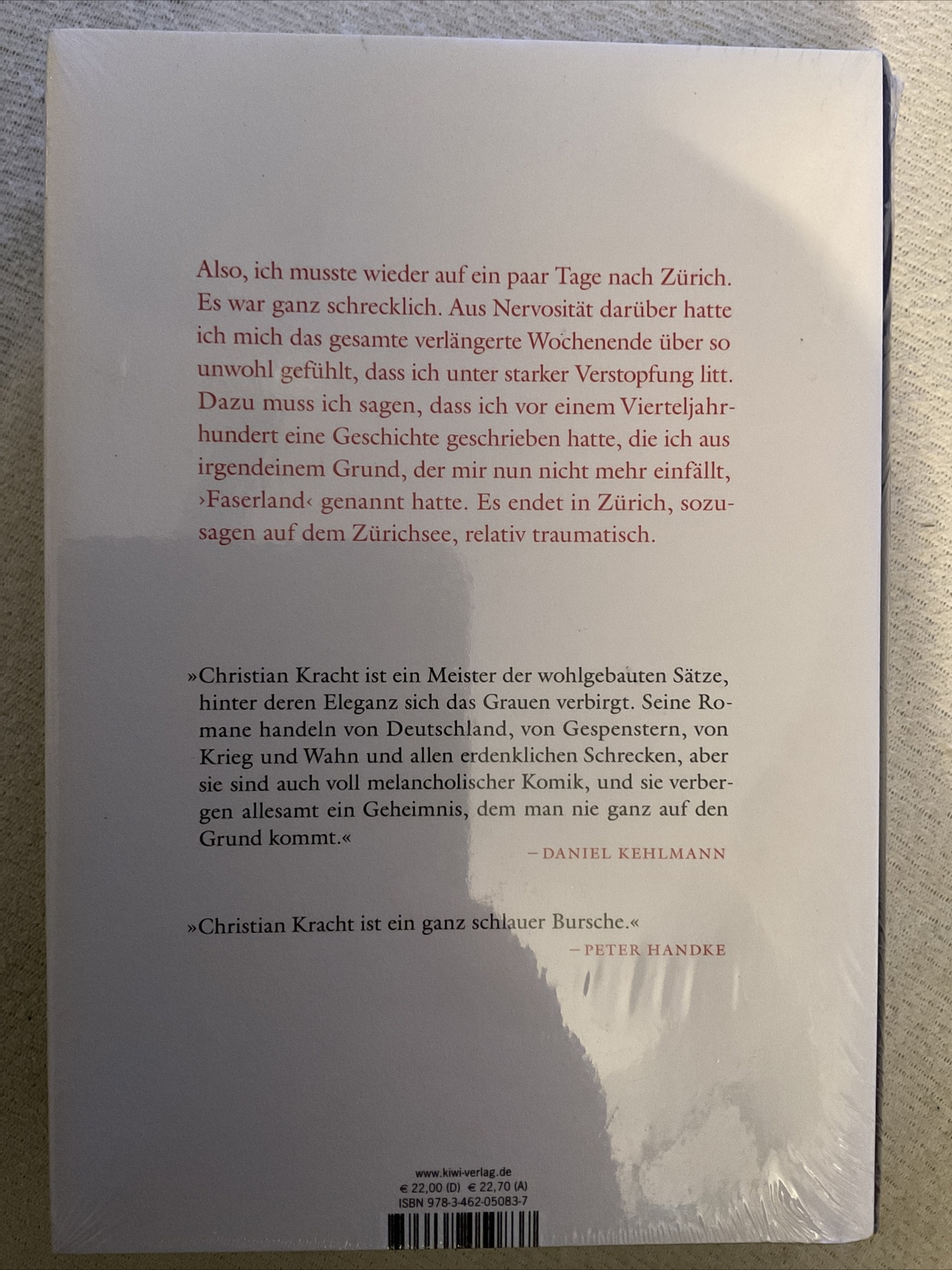Thumbnail - Christian Kracht : Eurotrash. Roman. Gebunden. Neu & Foliert