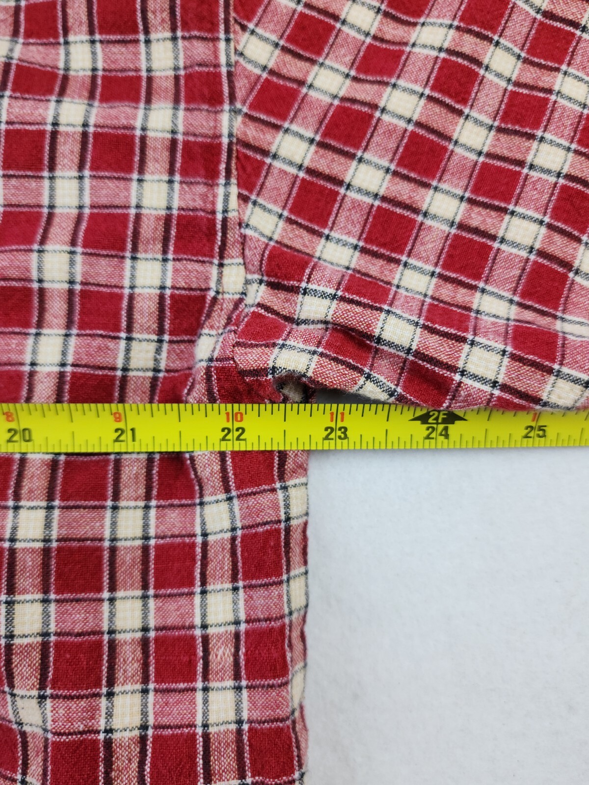 Address Unknown Basic Edition Plaid Short Sleeve … - image 9