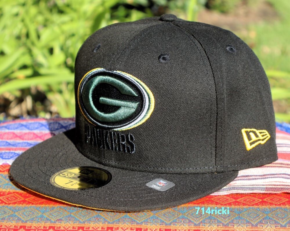 Green Bay Packers Super Bowl 31 XXXI Triple Outline Fitted Hat New