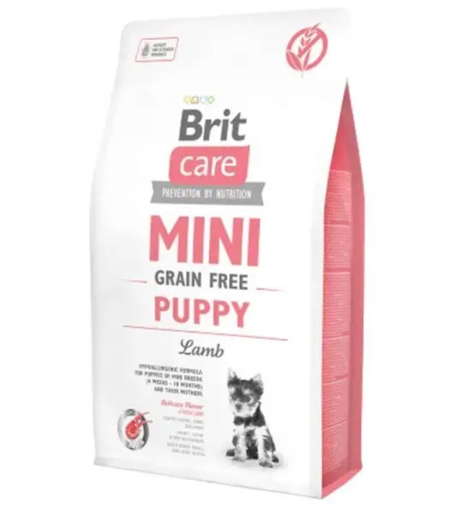 BRIT CARE MINI PUPPY AGNELLO 7 KG